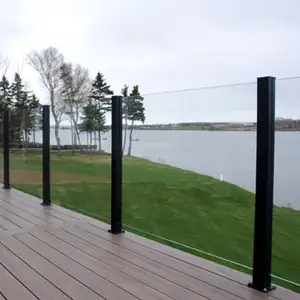 YL Factory Direct Sale Tempered Glass Balustrade Railing Fence For Outdoor