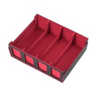Boîte de rangement pour cartes avec fenêtre en PVC, capacité de 2400+ cartes, blocage RFID, fermeture à bouton, étui pour cartes, support pour cartes de jeu TCG CCG, personnalisable