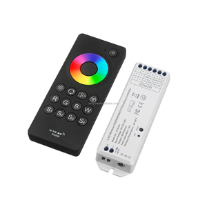 Chất lượng tốt nhất New RF 2.4 Gam đen nút từ xa RGBW <span class=keywords><strong>Led</strong></span> điều khiển cho đèn <span class=keywords><strong>LED</strong></span> với 4 kênh và 3 năm bảo hành - Product Image 2