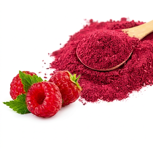 Extrait de fruit de framboise 60% extraits par solvant, ingrédient de qualité alimentaire pour smoothies aux baies, boissons, pâtisseries et aliments santé - Product Image 1