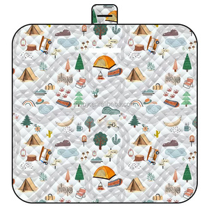 Tissu <span class=keywords><strong>de</strong></span> pique-nique imperméable épaissi ethnique bohème tapis d'herbe <span class=keywords><strong>de</strong></span> camping en plein air à ultrasons tapis <span class=keywords><strong>de</strong></span> plage - Product Image 4
