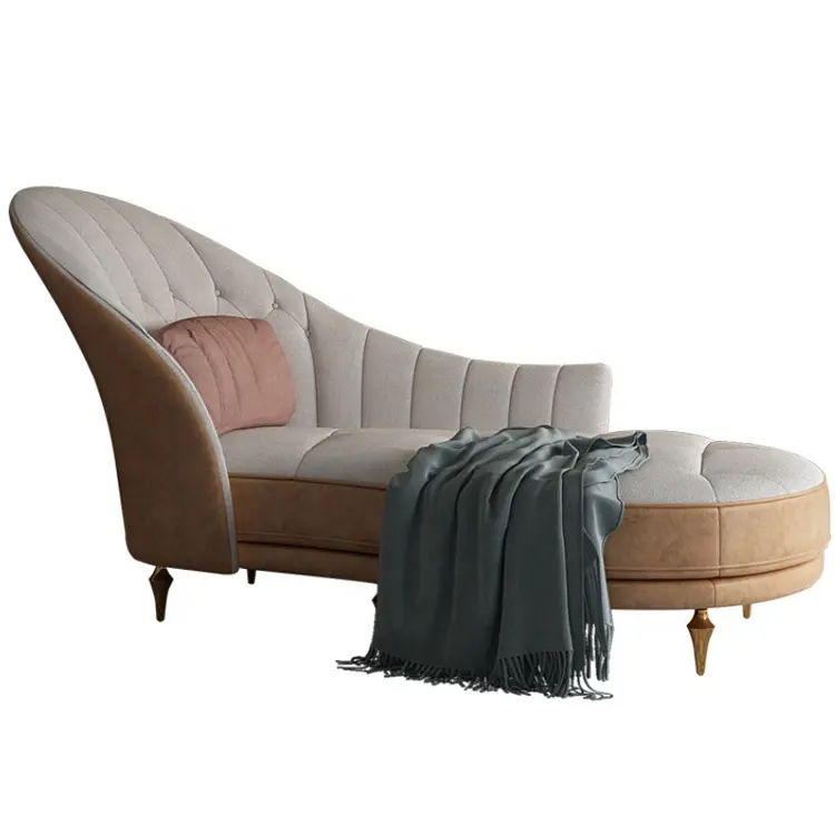 Divani economici divano Chesterfield in stile europeo Chaise Longue Princess Chair piccolo divano singolo reclinabile francese