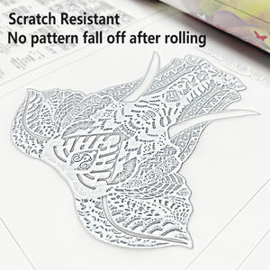 Pellicola PET DTF con Motivi in Polvere Plastisol Trasparente Personalizzata per Stampa a Trasferimento su Magliette - Product Image 5