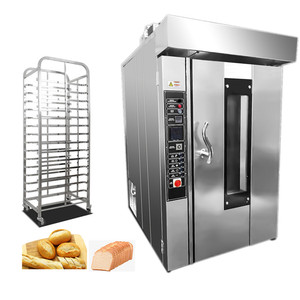 Industrial 16/32/64 Tray Rotary Oven Gas Powered Convection Oven for Commercial Bread Baking for Hotels and Bakeries - Product Image 1