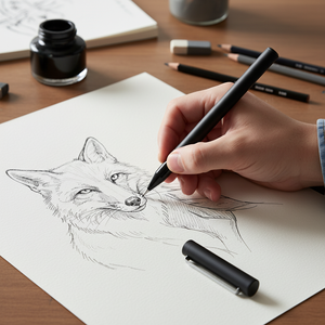 Stylo technique de dessin de haute qualité, encre imperméable, marqueur fineliner pour le design - Product Image 6