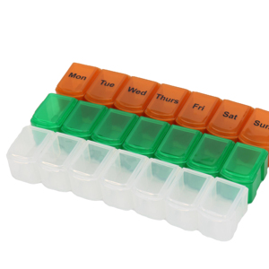 Factory Direct Wholesale Mengyi BSCI Certified Portable High Capacity Travel Pill Box