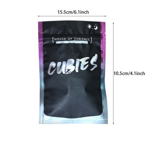 ถุงไมลาร์แบบกำหนดเองพิมพ์ลายพิเศษ รูปทรงพิเศษ กันกลิ่น ซิปล็อค โฮโลแกรม ตัดแบบไดคัท ขนาด 3.5 กรัม 1 ออนซ์ 28 กรัม สำหรับใส่ขนมเยลลี่ อาหาร - Product Image 2