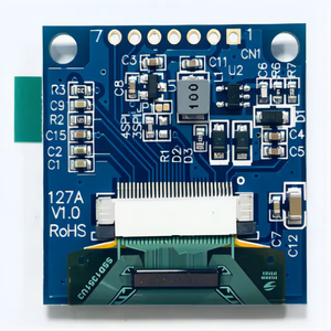 100% testato modulo display oled da 1.5 pollici da 1.5 pollici 128x128 full color ssd1351 guida IC con scheda PCB 2 ~ 4 fori di montaggio - Product Image 1