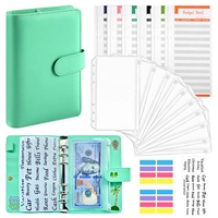 Carnet de suivi des revenus et des dépenses A6, classeur à feuilles mobiles, organiseur de budget, carnet de planification, carnet d'épargne