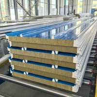 Panneau mural sandwich en acier inoxydable, panneau hygiénique pour mur d'usine alimentaire