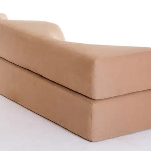 Sofá en Forma de L Tapizado con Relleno de Espuma, Tela Antiarrugas, Muebles para Sala de Estar - Product Image 3