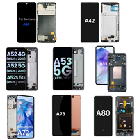 Écran d'usine pour Samsung A16 A15 4G 5G INCELL OLED ORI avec cadre, écran LCD, écran original pour remplacement et réparation