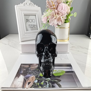 Hộp Sọ Pha Lê Trong Suốt Tùy Chỉnh Lớn Bán Chạy Thiết Kế Nổi Tiếng Độc Đáo OEM Cho Tất Cả Các Hoạt Động Ngày Lễ Và Lễ Hội Của Thánh - Product Image 4