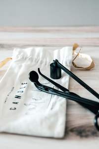 सौंदर्यशास्त्र परिशुद्धता मोमबत्ती विक ट्रिमर किट मोमबत्ती ट्रिमर स्नैफर सेट मोमबत्ती देखभाल उपकरण लंबे हैंडल - Product Image 4