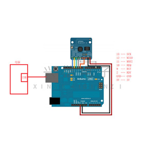 Módulo Nrf8001 4.0 con Interfaz SPI de 5V, Bajo Consumo, Placa de Desarrollo Bluefruit LE para Arduino - Product Image 1