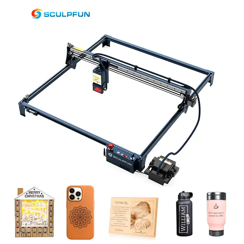 SCULPFUN S30 Ultra 33W Laser Printer Machine 3D Mini Engraver For Leather Acrylic Stone Wood Metal Laser Printer