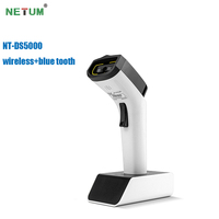 Scanner de codes à barres Portable Android 1D CCD de haute précision pour récepteur USB sans fil Blue Tooth Stock d'interface de Style OEM Com