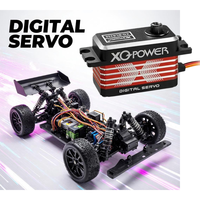 Servo Digital CNC sin Escobillas Programable XQ POWER BLS348 de 48KG y 69g, 0.09Seg, Perfil Bajo, Engranaje de Acero, Alta Precisión, Motor Servo RC