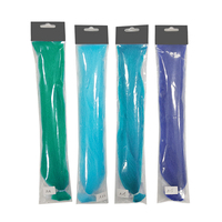 20 Farben 30cm Länge EP Seidenfaser Slinky-Faser Synthetische Haarmaterialien für Fliegenbinden für Fluss-, See- und Bachfliegen