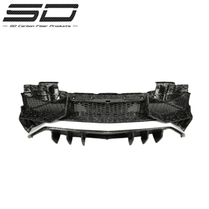 ชุดแต่งคาร์บอนไฟเบอร์แห้ง อุปกรณ์ตกแต่งรถยนต์ กันชนหลัง สำหรับ <span class=keywords><strong>Lamborghini</strong></span> <span class=keywords><strong>Aventador</strong></span> Lp700 สไตล์ <span class=keywords><strong>SV</strong></span> - Product Image 1