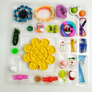 FT71 Hot Sale Surprises Christmas Countdown <b>Fidget</b> Toys for Teen Boys and Girls Party Favors Gifts Advent Calendar Boxes - Product Image 3