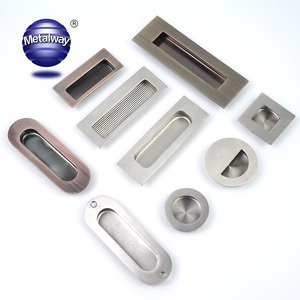 Recessed Pull Sliding <strong>Door</strong> Handle Modern Stainless Steel Hidden Flush Adjustable Bedroom Kitchen Dresser Drawer Use Antirust - Product Image 6