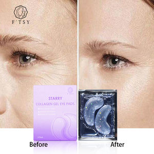 Private LabelOem Odm Parches para los ojos Etiqueta privada Aliviar el envejecimiento Bolsas para los ojos Ácido hialurónico Estrella Colágeno Debajo de <span class=keywords><strong>las</strong></span> máscaras para los ojos - Product Image 4