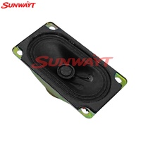 Haut-parleur compact SUNWAYT SW-ST4 carré 8 Ohm 5W pleine gamme à prix d'usine avec construction métal-plastique pour machine de jeu d'arcade anglaise