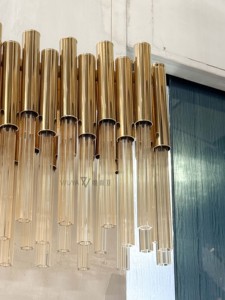 2024 lampadari moderni con lampada a forma di S e lampadario in oro di cristallo è molto speciale lampadari - Product Image 6