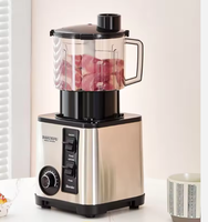 Mixeur Commercial Robuste 2024 en Acier Inoxydable 3-en-1 9500W – Appareil de Cuisine Polyvalent : Smoothie, Extracteur de Jus, Robot Culinaire, Blender