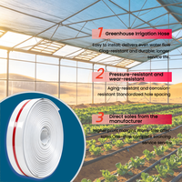 Tuyau d'irrigation goutte à goutte plat en PE anti-UV, pré-perforé, robuste, vente en gros, fabricant