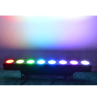 Stores lumineux de scène à led cob, 2 pièces, 8x30w rgb