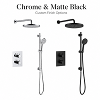 Ensemble de robinetterie de douche murale pour appartement avec barre coulissante à jet doux et pluie, cartouche céramique et garniture en laiton durable
