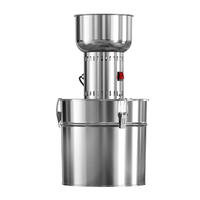 Broyeur d'aliments pour bétail en acier inoxydable, machine à moudre le maïs, concasseur 30L