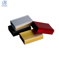Caja de Control de Aluminio Extruido Personalizada de 58*25mm, Anodizada, para Chasis de Instrumentos de Laboratorio, Investigación Científica y Espectroscopia