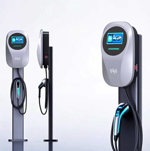 Nuevo Cargador Inteligente para Vehículos Eléctricos <span class=keywords><strong>de</strong></span> 22kW AC+DC, Tipo 1, Wallbox OCPP 1.6 RFID, Estación <span class=keywords><strong>de</strong></span> <span class=keywords><strong>Carga</strong></span> Comercial <span class=keywords><strong>de</strong></span> Pared, Trifásico, 32A - Product Image 1