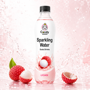Acqua Frizzante OEM in Bottiglia PET da 500ml, Bevanda Gassata Fruttata Senza Zucchero, Certificata, Vendita all'Ingrosso, Etichetta Privata - Product Image 2