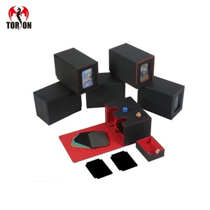 Boîte de rangement pour jeux en cuir PU Torson Wholesale160+, boîte Yu-Gi-Oh, boîte de rangement pour cartes TCG, boîte de jeu de cartes personnalisée - Product Image 4