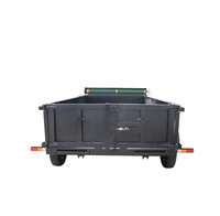 Remorque à benne basculante ZEBANG, capacité de 2 à 10 tonnes, taille personnalisée, remorque pour voiture