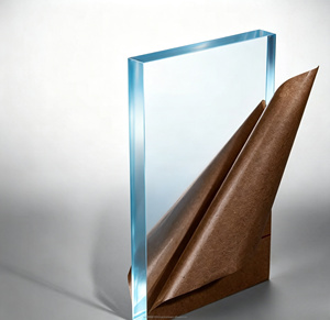 Plaque acrylique PMMA transparente 3 mm, panneau en plastique coulé 4 pi x 8 pi, résistant aux UV, pour affichage publicitaire et décoratif, service de découpe - Product Image 1