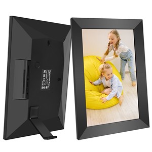Cadre photo numérique intelligent IPS 10,1 pouces avec WiFi, partage à distance, écran tactile, rotation automatique – Le cadeau idéal pour les parents et les amis - Product Image 5