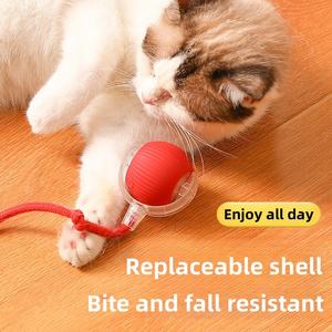 Lynpet, Collar de perro con luz brillante recargable de calidad superior, Material de silicona personalizado, correa para gatos, juguetes de movimiento interactivo para mascotas - Product Image 5