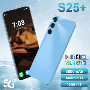 โทรศัพท์มือถือมีกล้องสวยงามสำหรับเล่นเกมปลดล็อกของแท้ S25 Google Paly - Product Image 2