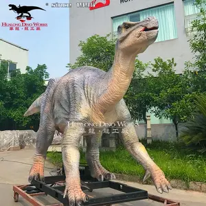 Künstliches realistisches anima tro nisches Dinosaurier modell im Freien für Dino-Show