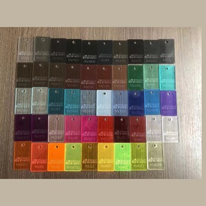Láminas Acrílicas de Color Bai Sheng, Tablero de Vidrio Orgánico Transparente, Corte Láser, Grabado, Impresión UV, Doblado por Calor - Product Image 2