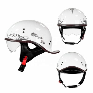 Cascos de Motocicleta de Seguridad al Por Mayor a Bajo <span class=keywords><strong>Precio</strong></span>, Protector de Cabeza, Casco Retro, Accesorios para Motocicleta de Fábrica - Product Image 1