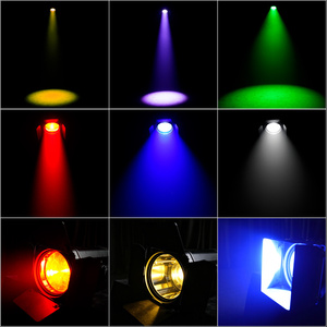 ไฟพาร์ LED COB SHEHDS 200W ปรับซูมได้ด้วยมอเตอร์ ควบคุมผ่านแอพและ DMX ค่า CRI90 สูง เหมาะสำหรับงานแต่งงานและคลับ - Product Image 2