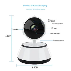 Good Quality Factory Directly DVR Smart Home Security Camera With WiFi And Cloud Connectivity.