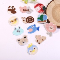 Meilleures ventes : Mini-patchs brodés en polyester écologiques à motifs de dessins animés pour chaussures, chapeaux, jouets, chaussettes, textiles de maison, sacs et plus encore