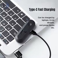 Luxin Vente Chaude Mini Portable Rechargeable Briquet Type-C USB De Charge Électronique Coupe-Vent Allume-cigare Fabriqué En Plastique